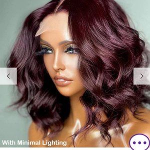 Loose Wave Undetectable Invisible Lace Middle Part wig